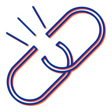 Mıknatıs simgesi. vektör illüstrasyonu