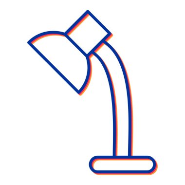 Lamba. Web simgesi basit illüstrasyon