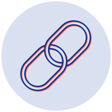 Bağlantı simgesini basit tarzı