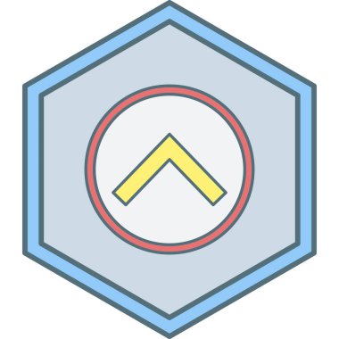 ok simgesinin vektör illüstrasyonu