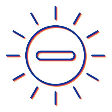 seo modern simgesinin vektör illüstrasyonu