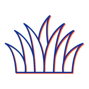 bitki simgesi vektör illüstrasyonu