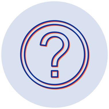 yardım simgesi, vektör illüstrasyonu