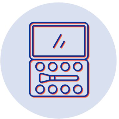 Göz Gölgesi 'nin vektör illüstrasyonu