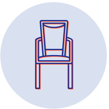 sandalye simgesi çizimi