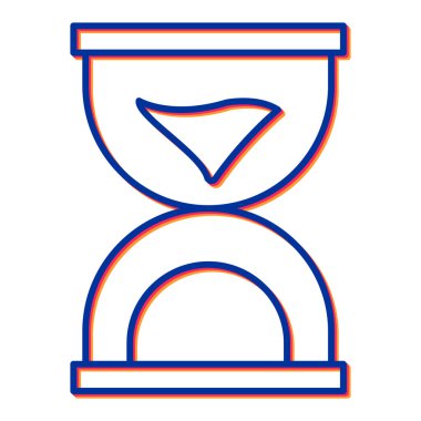 Modern b 'nin vektör illüstrasyonunda simge çizgisi eksik. düzenlenebilir vuruş