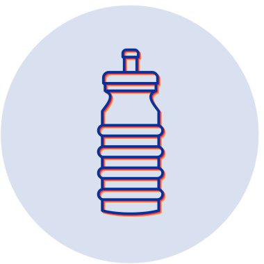 Su şişesi vektör illüstrasyon