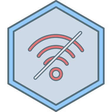 wifi simgesi vektör illüstrasyonu