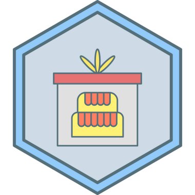 Gıda simgesinin vektör illüstrasyonu