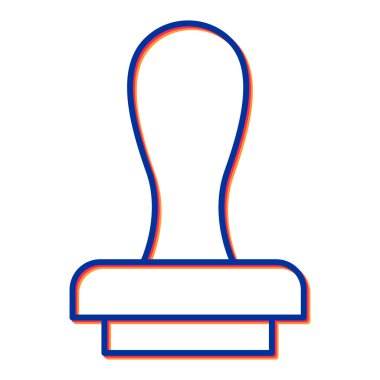 mühür, vektör illüstrasyonu