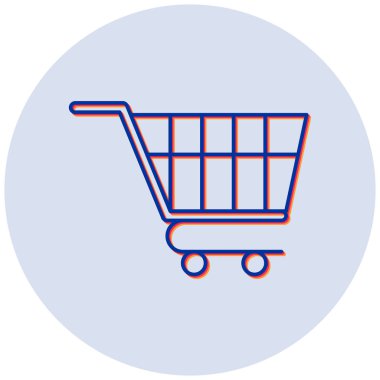 Alışveriş arabası. Basit tasarım