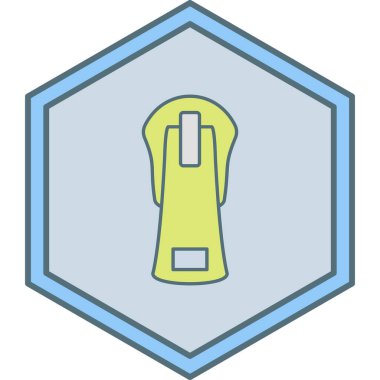 Modern b 'nin vektör illüstrasyonu eksik simgesi