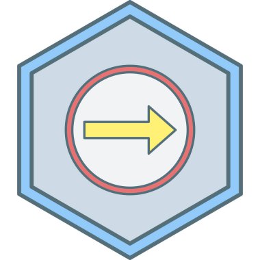 Projeniz için sol yön ok simgesi