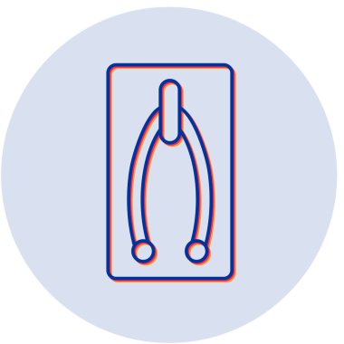 geta simgesinin vektör illüstrasyonu