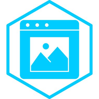 Bir resmin vektör illüstrasyonu