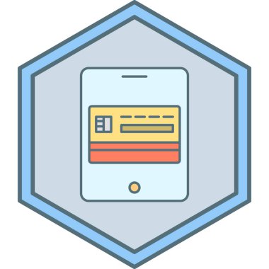 İnternetten alışveriş. Web simgesi