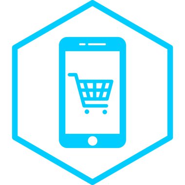 Cep telefonu. Web simgesi