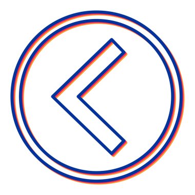 Projeniz için sol yön ok simgesi