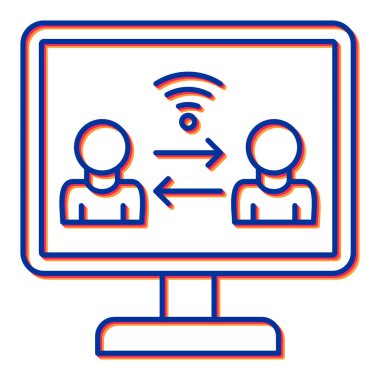 kullanıcı arayüzü simgesi, vektör illüstrasyonu