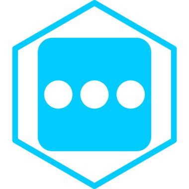 Konuş. Web simgesi basit illüstrasyon