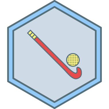 Kriket ikonu. Basit tasarım