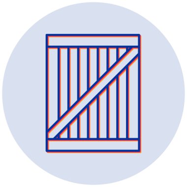 Bina. Web simgesi basit illüstrasyon