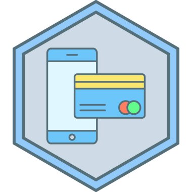 Kredi kartıyla. Basit tasarım