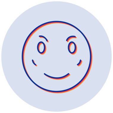 Allık simgesi, vektör illüstrasyonu