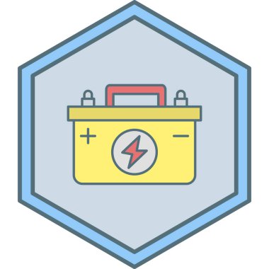 pil vektör illüstrasyonu