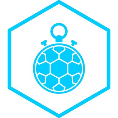 Bir top simgesinin vektör illüstrasyonu