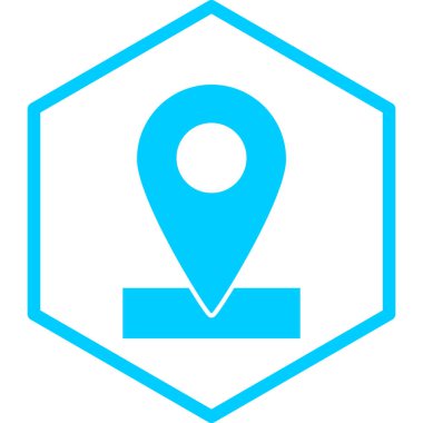 Askeri bıçak ikonu. vektör illüstrasyonu