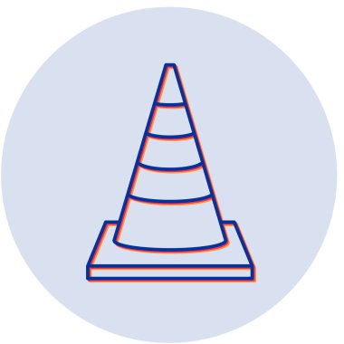 Koni Simgesi Moda Biçiminde İzole Arkaplan