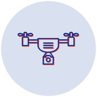 İHA. Web simgesi basit illüstrasyon