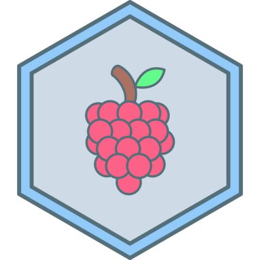 Gıda simgesinin vektör illüstrasyonu