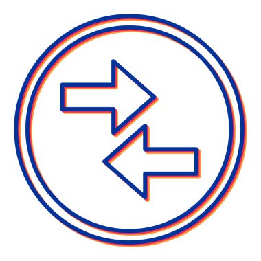 ok simgesinin vektör illüstrasyonu