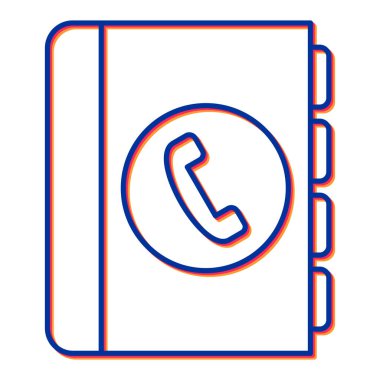 kitap simgesi vektör illüstrasyonu