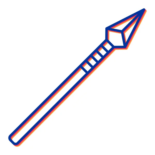 Ilustración Del Icono Rocket Vector — Vector de stock