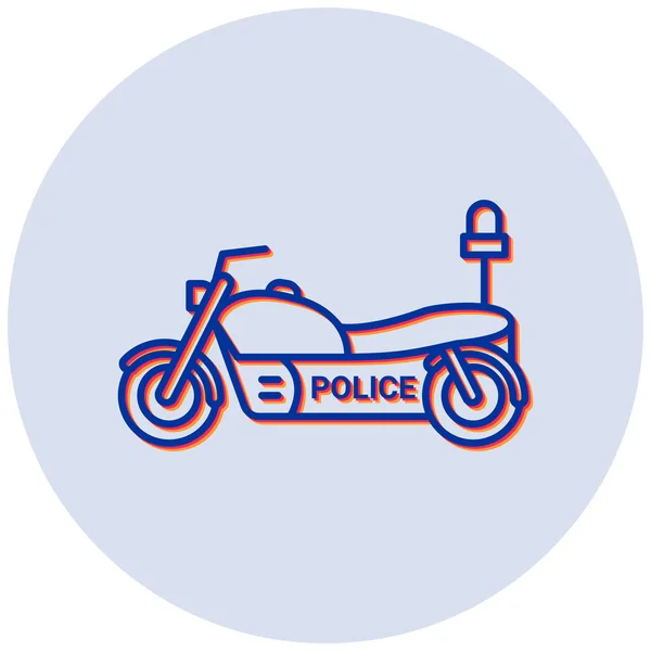 Scooter Icono Web Ilustración Simple — Archivo Imágenes Vectoriales