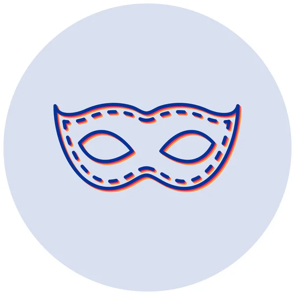 Maska Obrázek Vektoru Webové Ikony — Stockový vektor