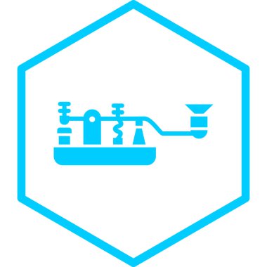 Modern b 'nin vektör illüstrasyonunda su ikonu yok