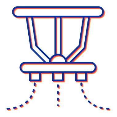 Modern b 'nin vektör illüstrasyonu eksik simgesi