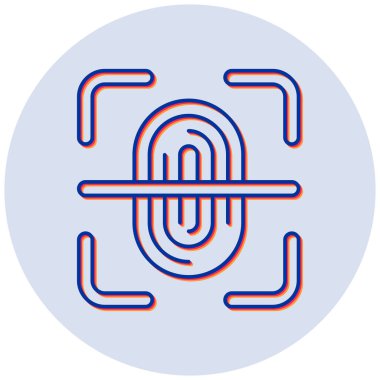 Tarayıcı simgesinin vektör illüstrasyonu