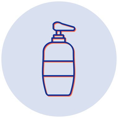 Su. Web simgesi basit illüstrasyon