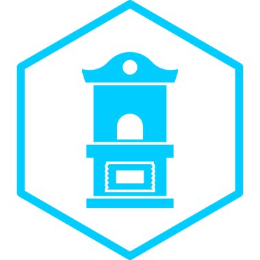 Modern b 'nin vektör illüstrasyonu eksik simgesi