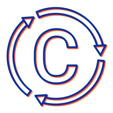 Modern illüstrasyon vektör simgesini tazele