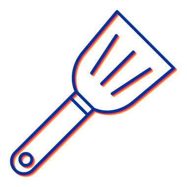 boya fırçası ikonu. vektör illüstrasyonu