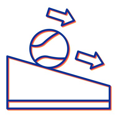 Basketbol. Web simgesi basit illüstrasyon