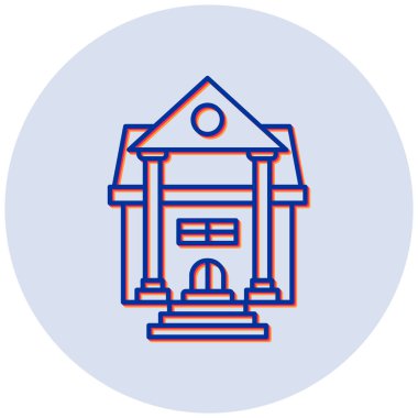 Modern eğitim ikonunun vektör illüstrasyonu