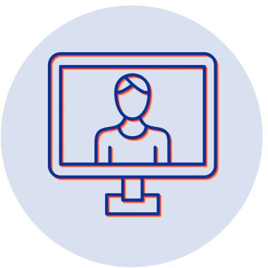 Simge vektör illüstrasyonunu giy