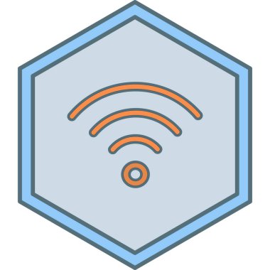 wifi simgesi vektör illüstrasyonu